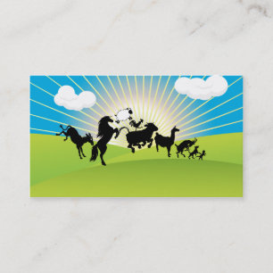 Large Animal  Business Card