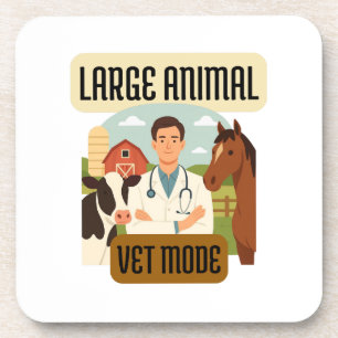 Large Animal Veterinarian – Farm Vet Mode Design Coaster