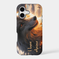 Large anime wolf