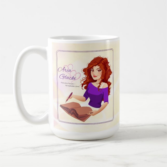 Large Aria Glazki mug (15oz) (Left)