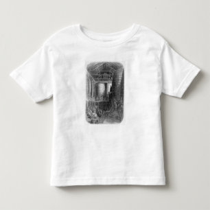Large barrels in a brewery toddler T-Shirt