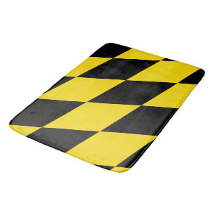 Large bath mat with flag of Munich