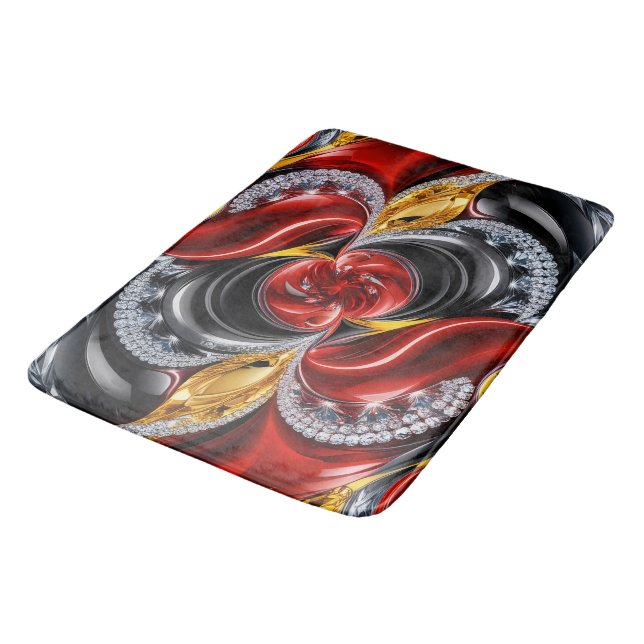 Large bath mat with German Colours (Angled)