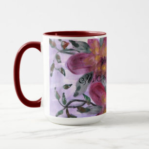 Large Beautiful Day Watercolor Mug