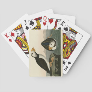 Large billed Puffin - Audubon's Birds of America Playing Cards