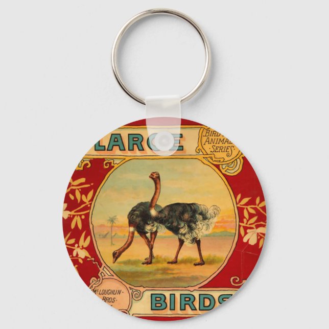 Large Birds Key Ring (Front)