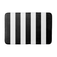 Large Black or White Vertical Stripes Pattern