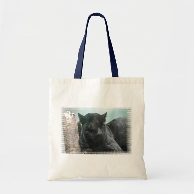 Large Black Panther  Small Tote Bag (Front)