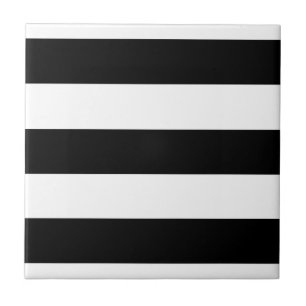 large black stripes ceramic tile