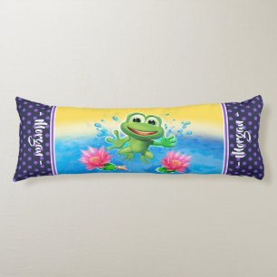 Large body cushion Leaping frog custom