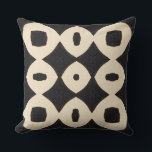 Large bold geometric pattern boho cushion<br><div class="desc">Elevate your interior design with this Modern Bohemia Inspired Throw Pillow,  featuring a vibrant pattern influenced by folk and traditional art from around the world. This eye-catching design adds a unique touch of global influence to your interior design.</div>