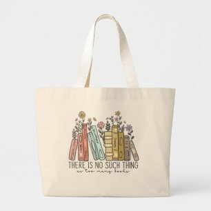 Large Book Tote Bag