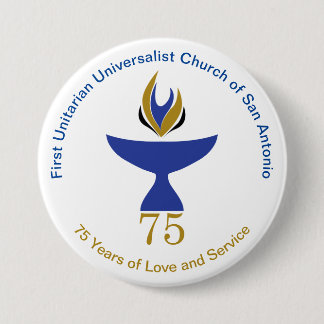 Large Button, 3 inches 7.5 Cm Round Badge