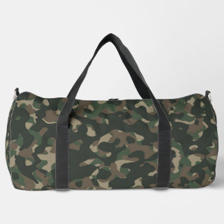 Large Camouflage Duffel Bag