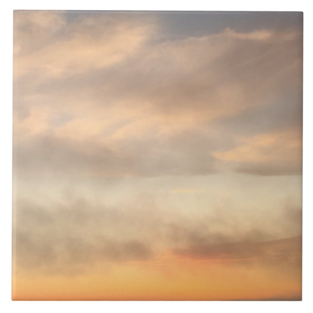 Large Ceramic Tile Beautiful Pastel Colours! (Front)