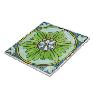 Large ceramic tile Sicily-inspired “Mozia”