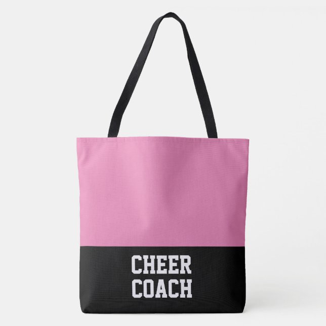 Large Cheer Coach Tote Bag (Front)