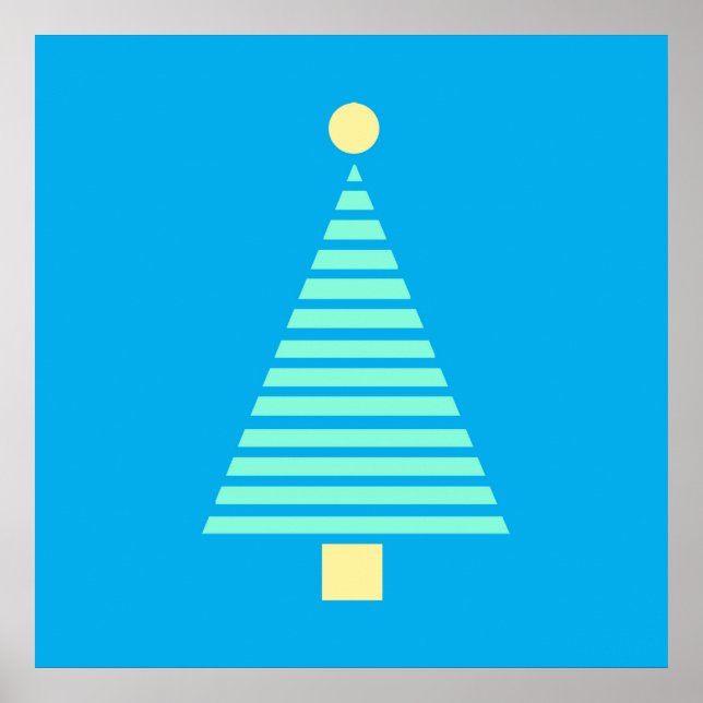 Large Christmas tree poster  (Front)