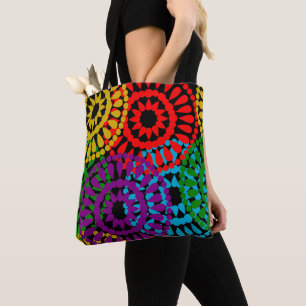 Large Circles  Tote Bag