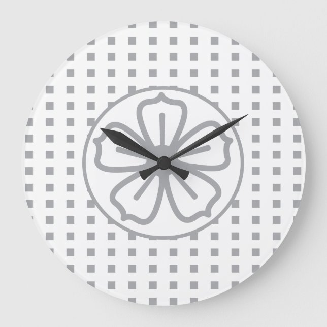 Large Clock "Clock On, Clock Off" (Front)