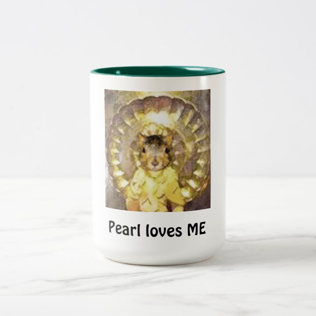 Large coffee mug for all the fans of ME Pearl (Center)