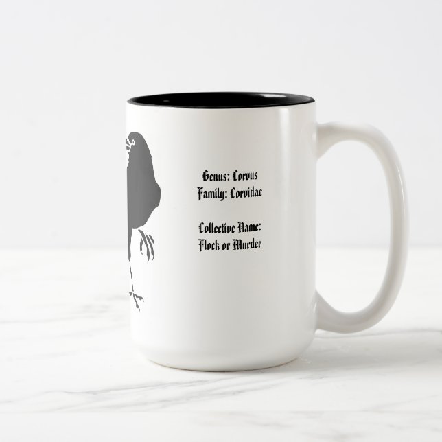 Large Crow Mug (Right)