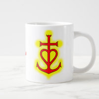 Large Cup Camargue Cross (Fides Caritas Spes