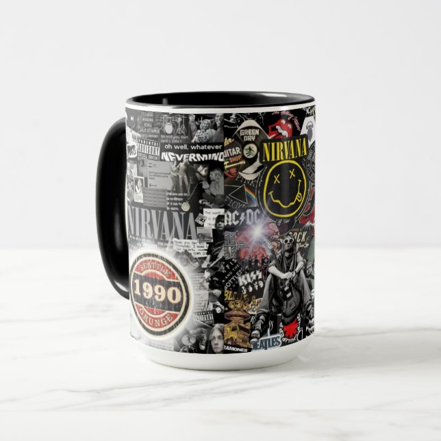 large cup with unique design (Front Left)