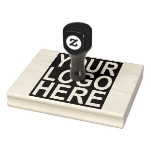 Large Custom Business Logo Rubber Stamp