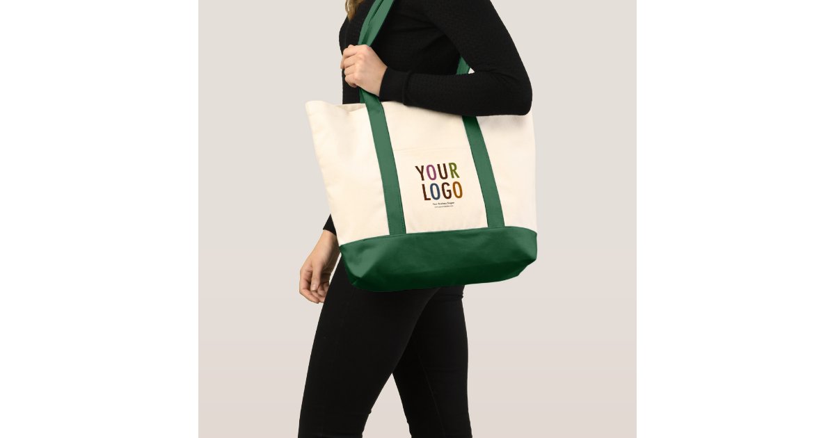 Large Custom Canvas Tote Bag with Logo No Minimum | comicsahoy.com