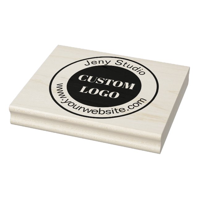 Large Custom Logo Rubber Stamp, For Carrier Bags Stamp (Stamp)