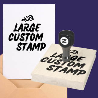 Large Custom Logo Stamp