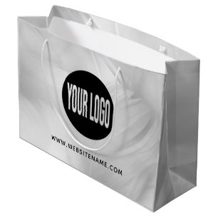 Large Custom Logo/Text Shopping Gift Bag