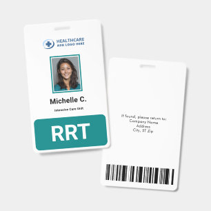 Large Custom Medical Clinic Employee Photo ID Badge