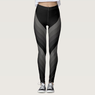 Large Diagonal Gradient Stripe Legging