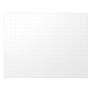 Large Dot Graph Paper Note Pad