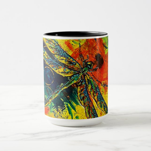 Large Dragonfly Mug (Center)