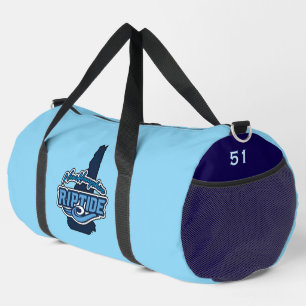 Large Duffel Bag with custom name and number