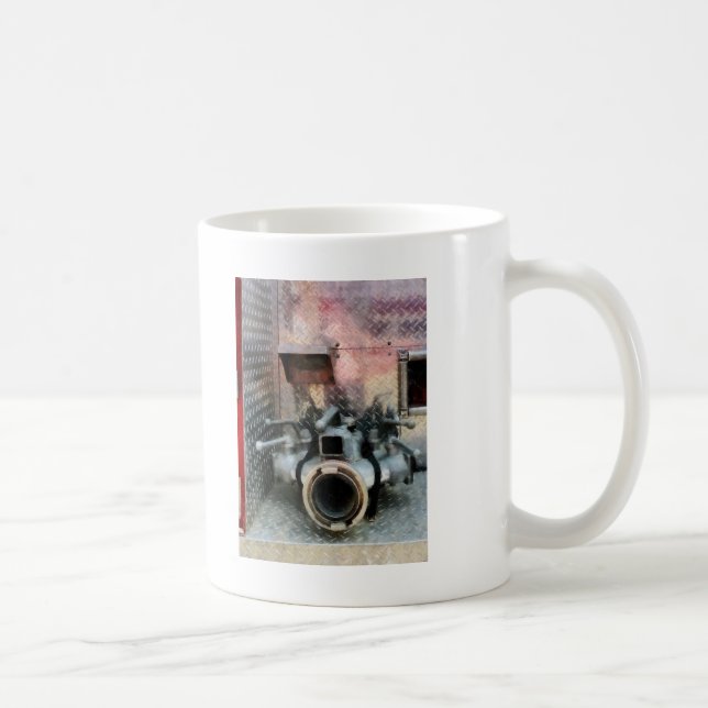 Large Fire Hose Nozzle Coffee Mug (Right)