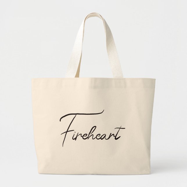 Large Fireheart Throne of Glass Tote (Front)