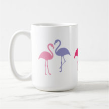 Large Flamingo Statues 15 oz. Mug