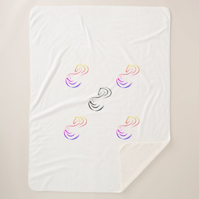 Large fleece barn blanket (Front)