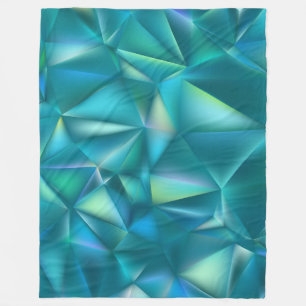Large Fleece Blanket, modern, abstract Blanket
