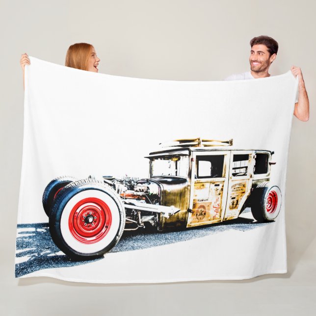 Large Fleece Blanket Rat Rod (In Situ)