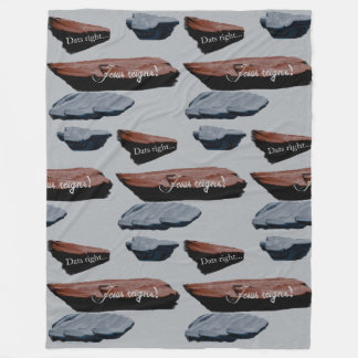 Large Fleece Blanket: Stone's Throw