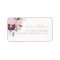 Large Floral Custom Return Address Labels