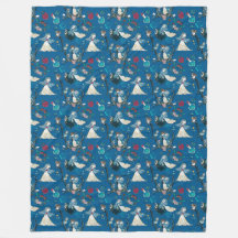 Large Forever in Love Sherpa Blanket