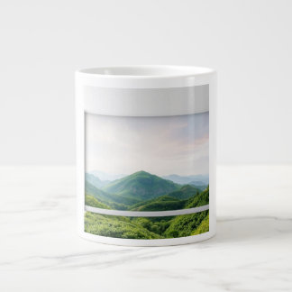 Large-Format Digital Mural Immersive Biophilic Lan Large Coffee Mug