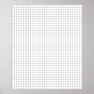 Large Format Graph Paper Poster
