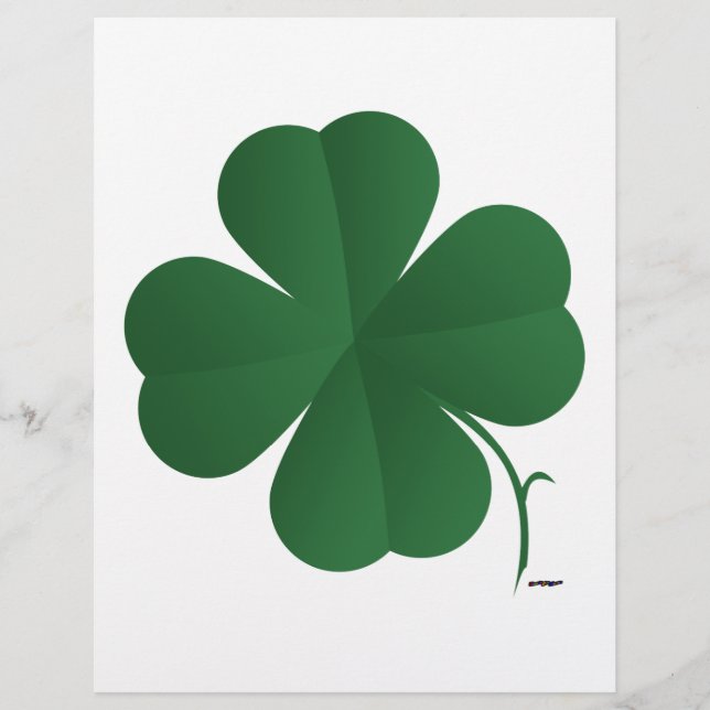 Large Four Leaf Clover (Front)